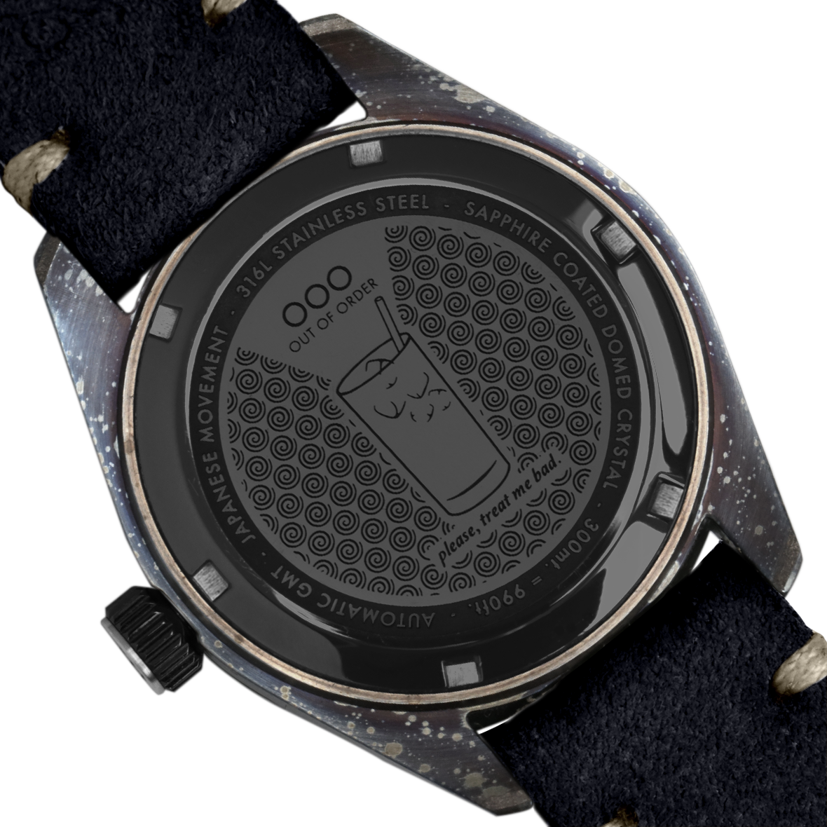 BOMBA BLU AUTOMATIC GMT