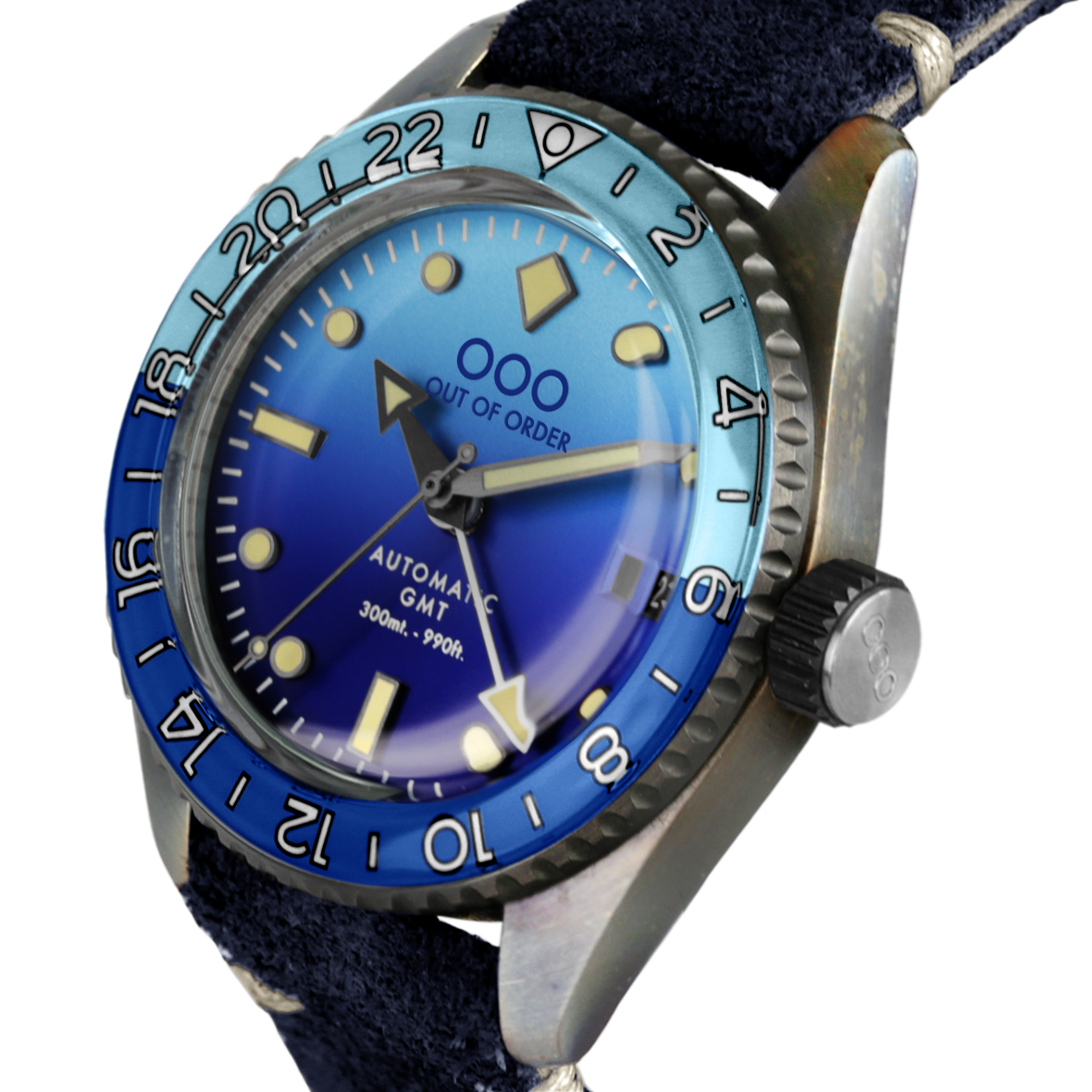 BOMBA BLU AUTOMATIC GMT
