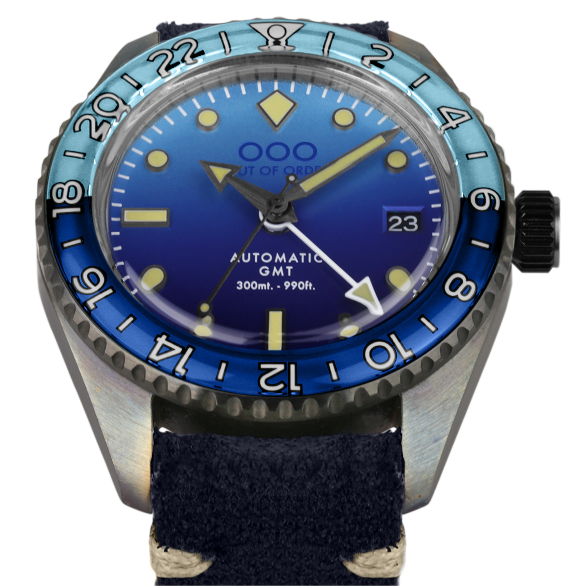 BOMBA BLU AUTOMATIC GMT