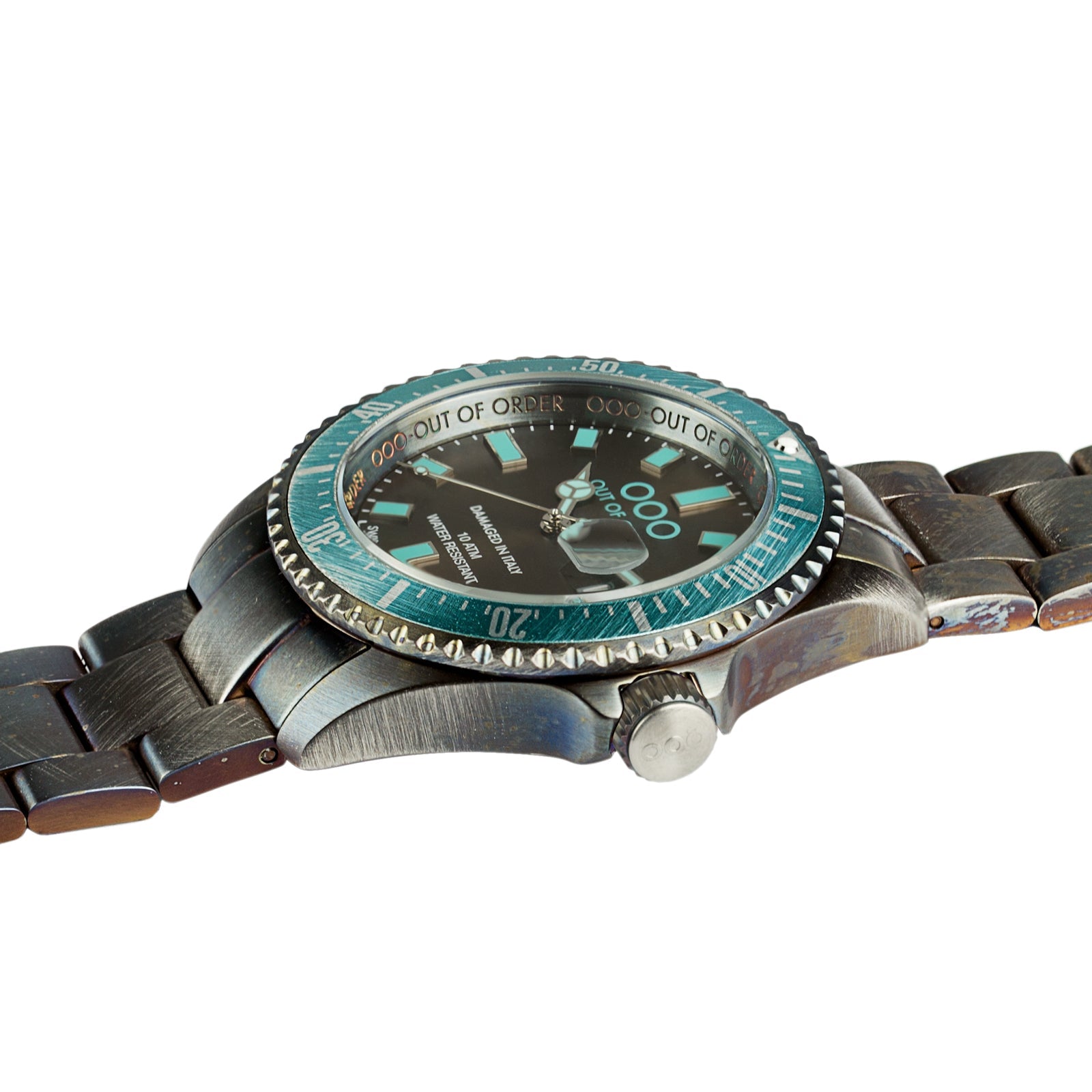 TURQUOISE AND BROWN CASANOVA