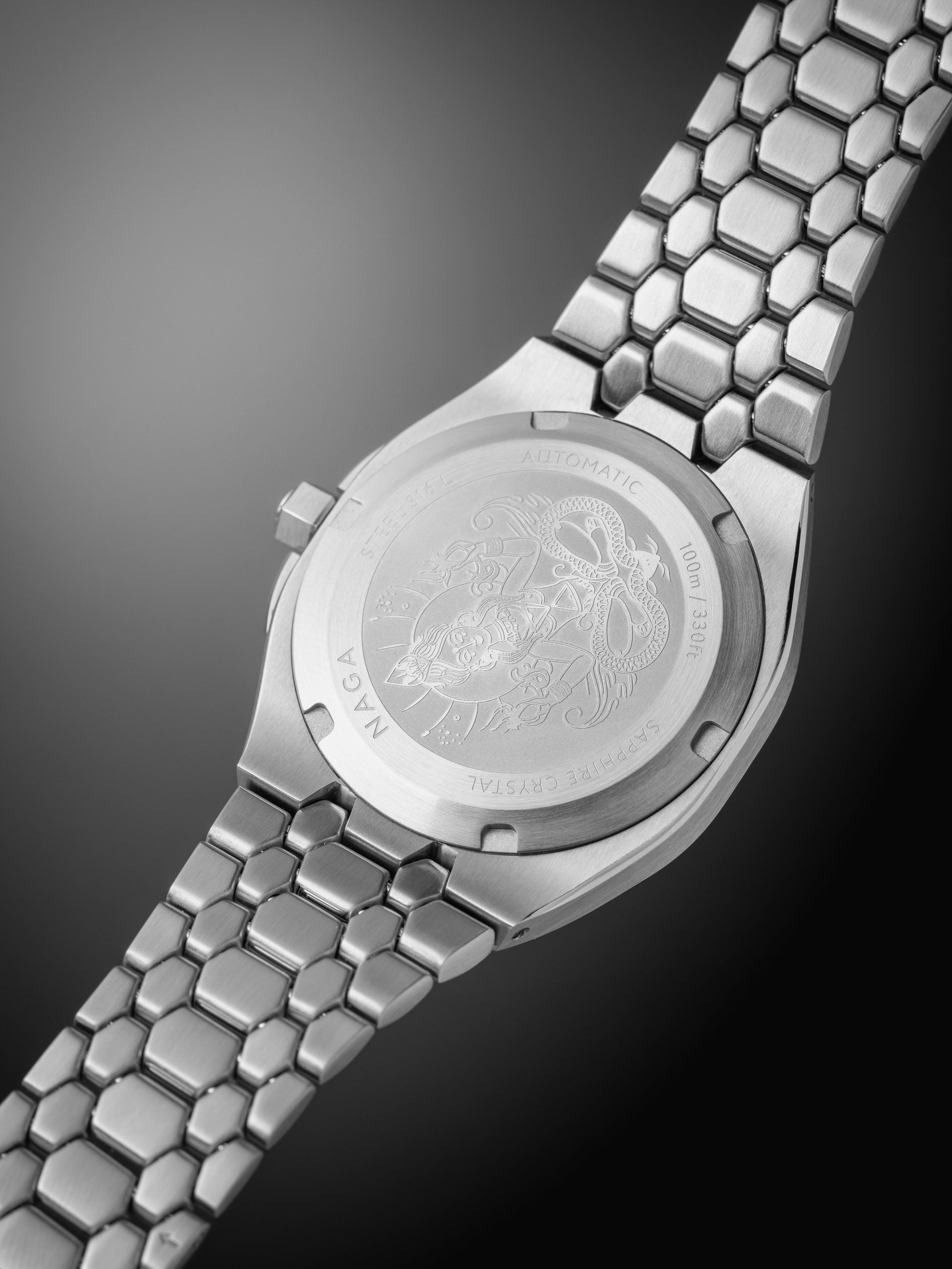 NAGA Spire 39 Silver White