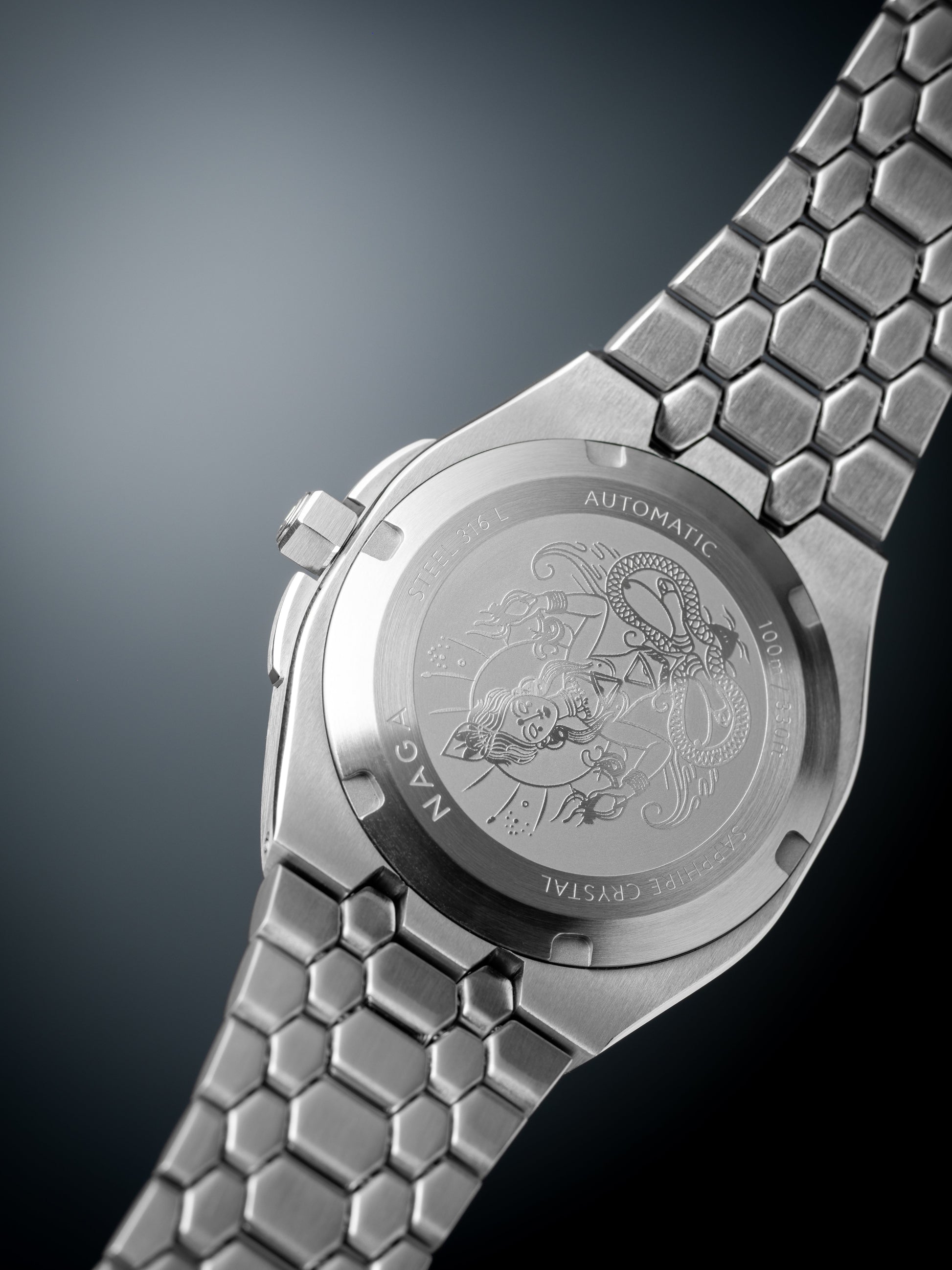 NAGA Spire 39 Silver White