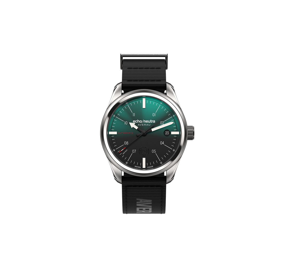 AVERAU 39 3H Green Degradè - Tessuto nero