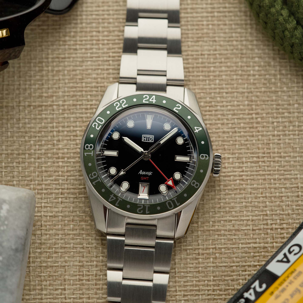 Aquatìc GMT Departure Green