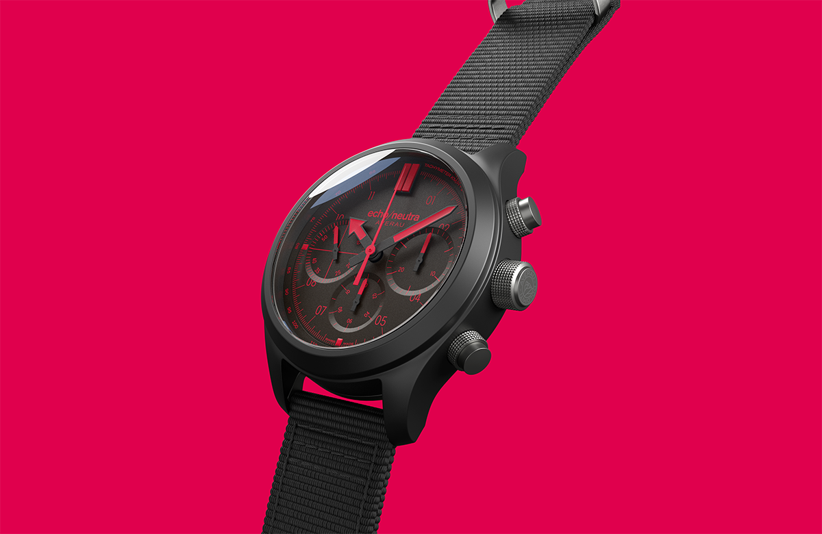 Averau Ceramic Chrono “Amaranth”