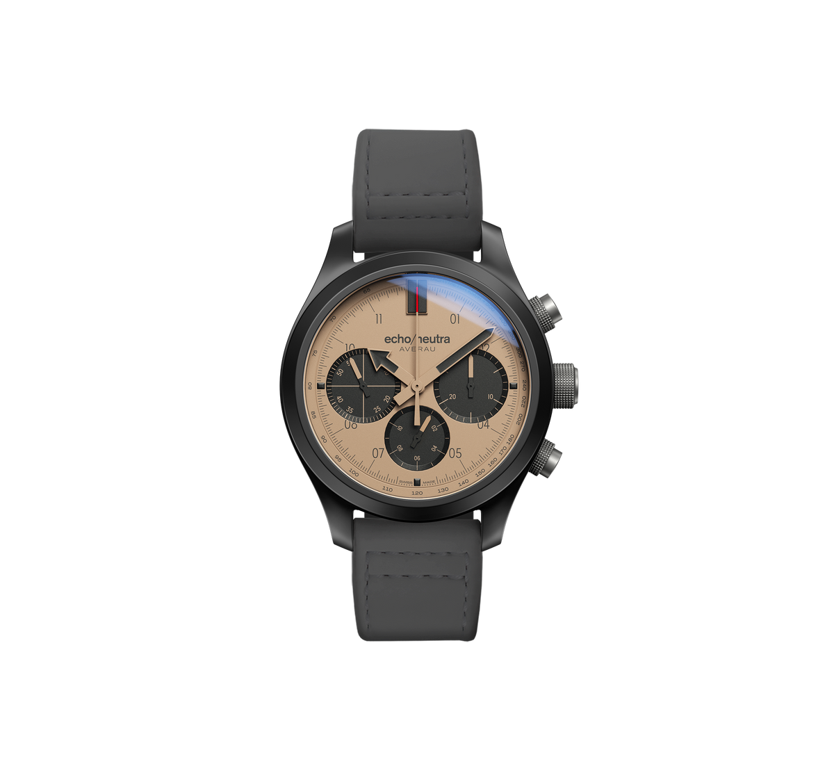 AVERAU CERAMICA CRONOGRAFO SAND - Tessuto Nero