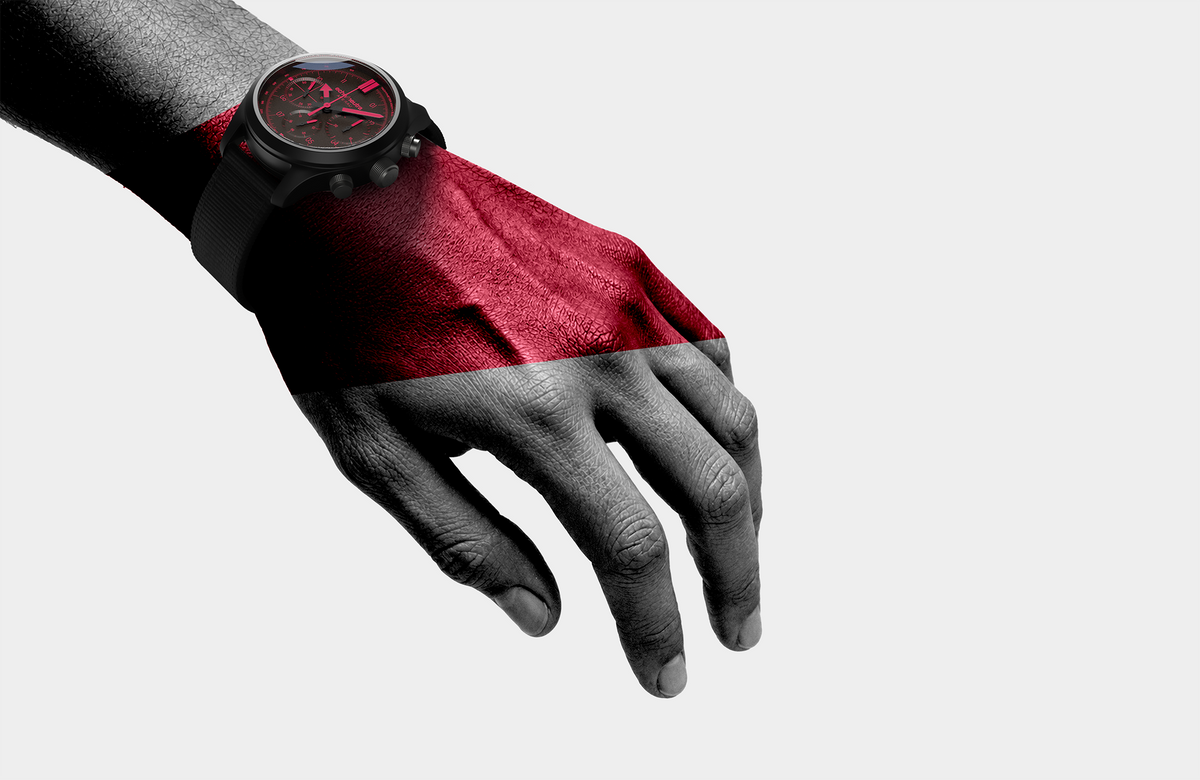 Averau Ceramic Chrono “Amaranth”