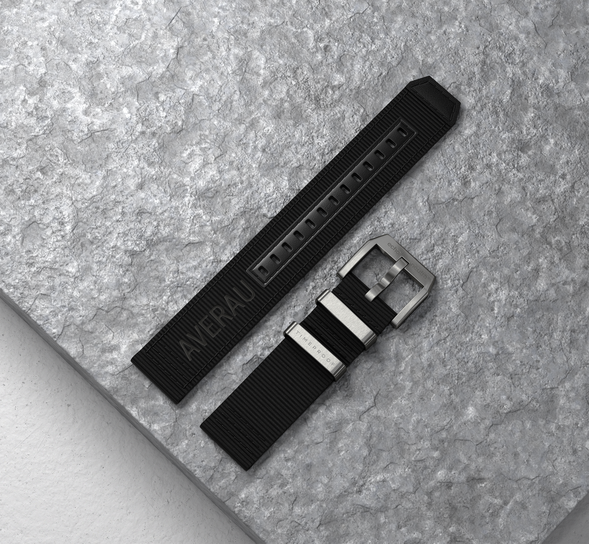 Cinturino in nylon tecnico nero – Averau Ceramic