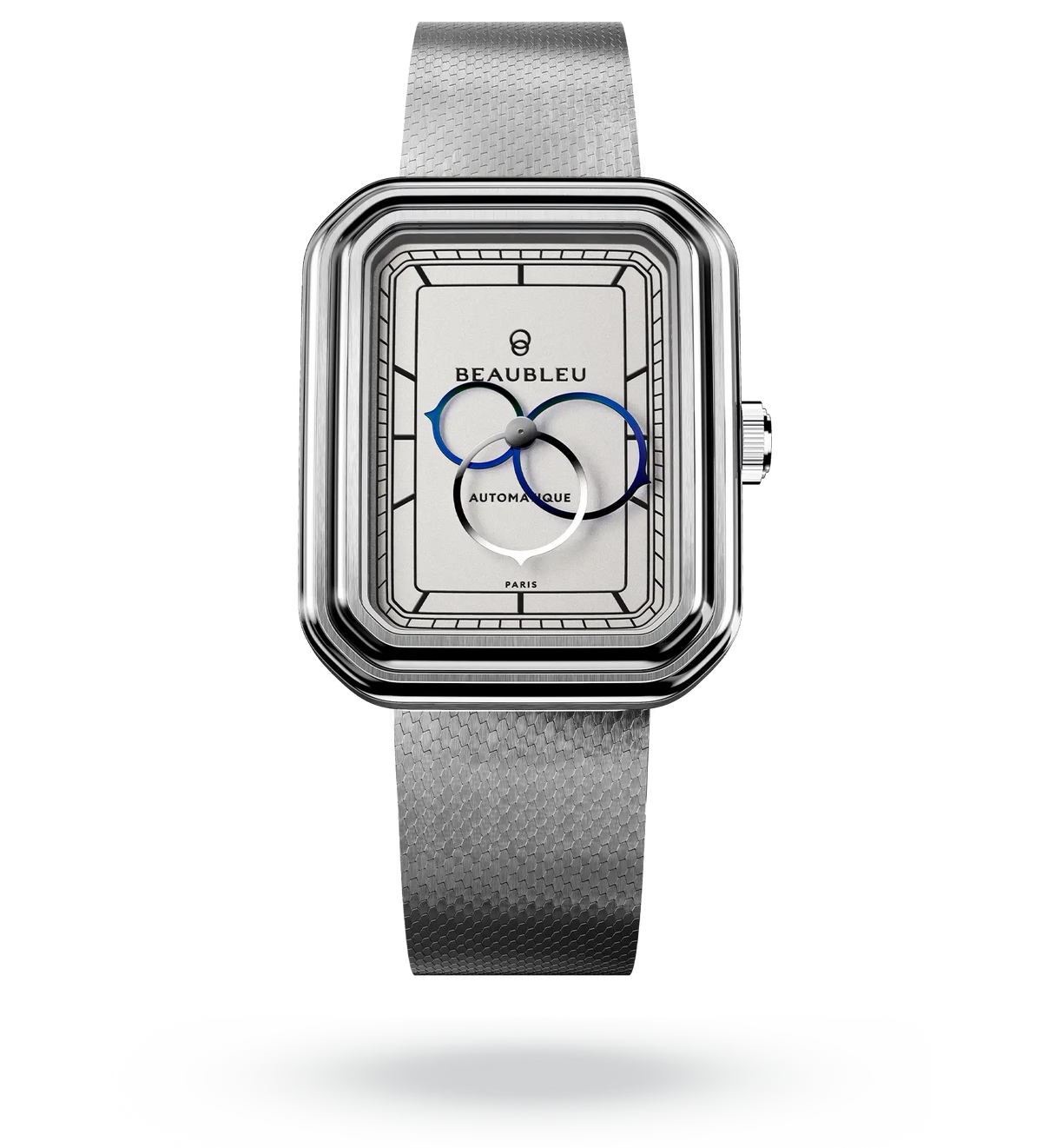 Ecce Figura Alba - Leather strap - Grained Black