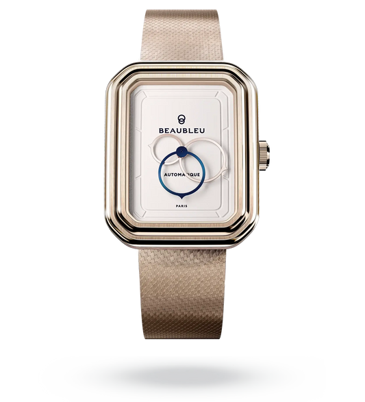 Ecce Figura Lys - Rose Gold Steel Strap