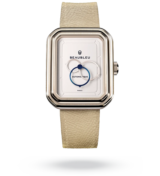 Ecce Figura Lys - Leather strap - Grained Cream