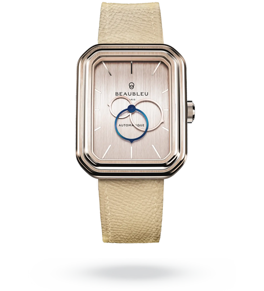 Ecce Figura Sienna - Leather strap - Grained Cream
