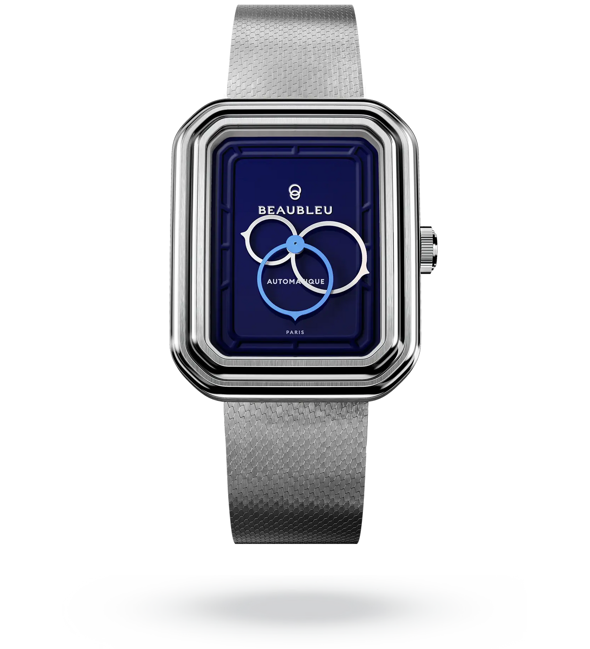 Ecce Figura Smalt - Leather strap - Grained Black