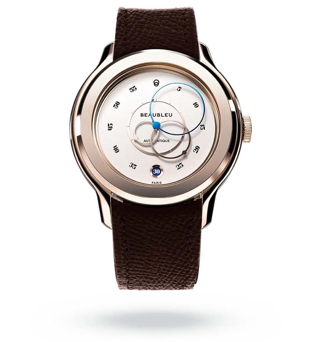 Ecce Lys - Leather strap - Grained Cognac