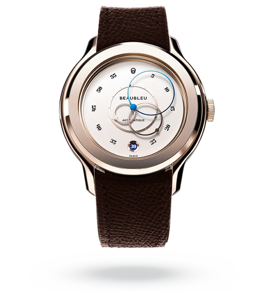 Ecce Lys - Leather strap - Grained Brown