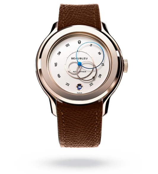 Ecce Lys - Leather strap - Grained Cognac