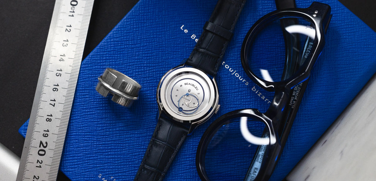 Ecce Vesperal - Leather strap - Grained Black