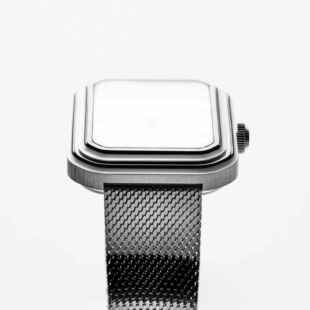 Ecce Figura Vesperal - Leather strap - Grained Blue