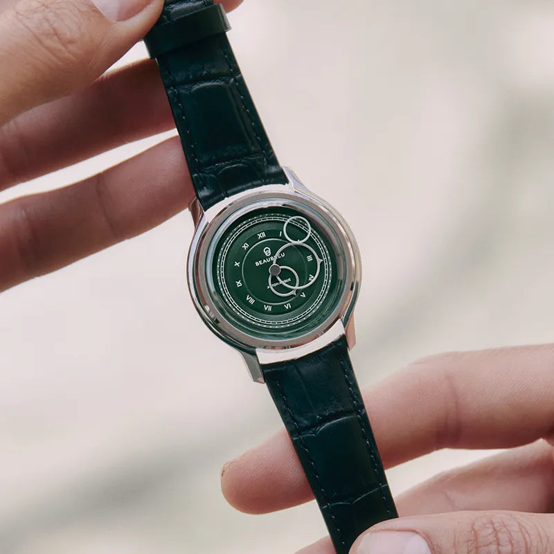 La Pièce n°1 - Olive Green - Steel Strap