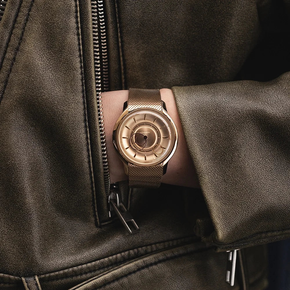 La Pièce n°2 - Rose Gold - Rose Gold Steel Strap
