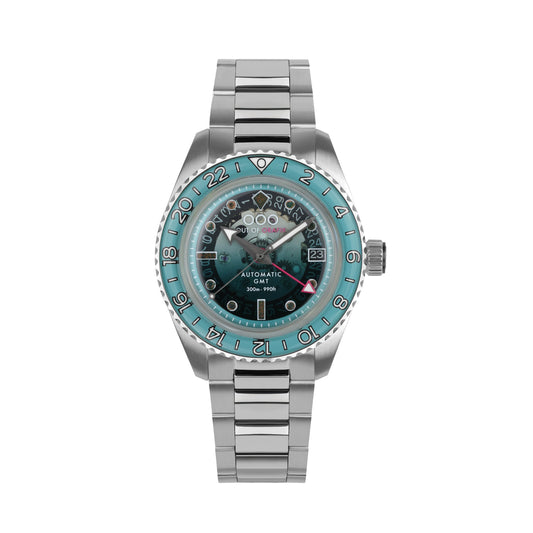 OUT OF ORAFIX - BLUE LAGOON AUTOMATIC GMT LIMITED EDITION