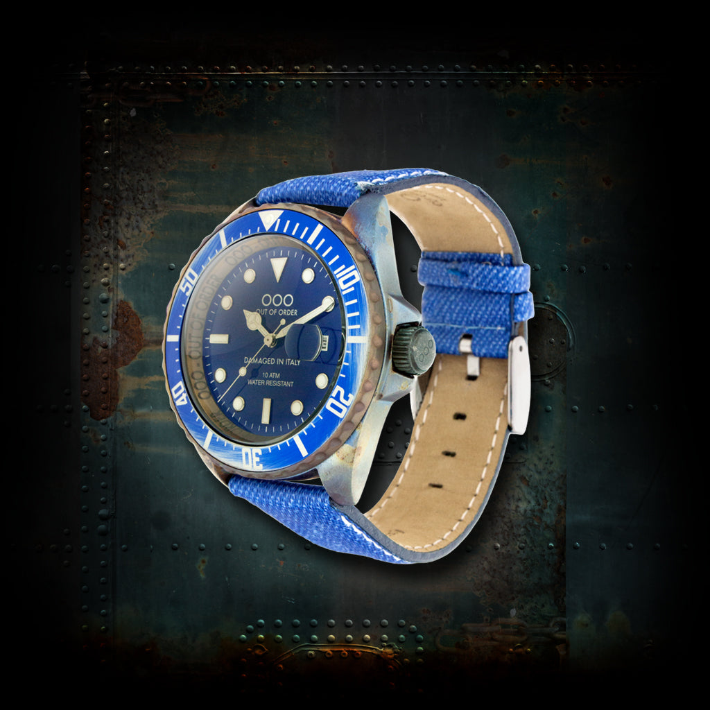 Light Blue Jeans ø44 mm