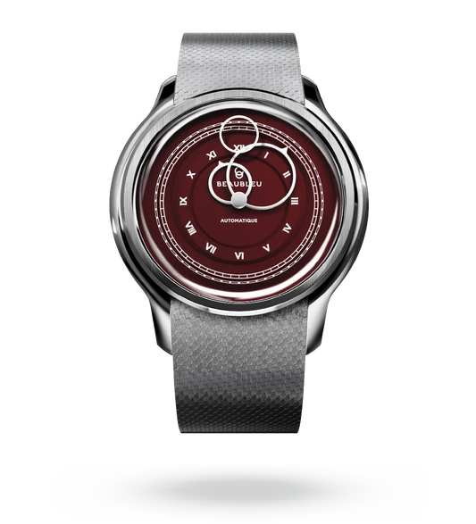 La Pièce n°1 - Burgundy - Steel Strap