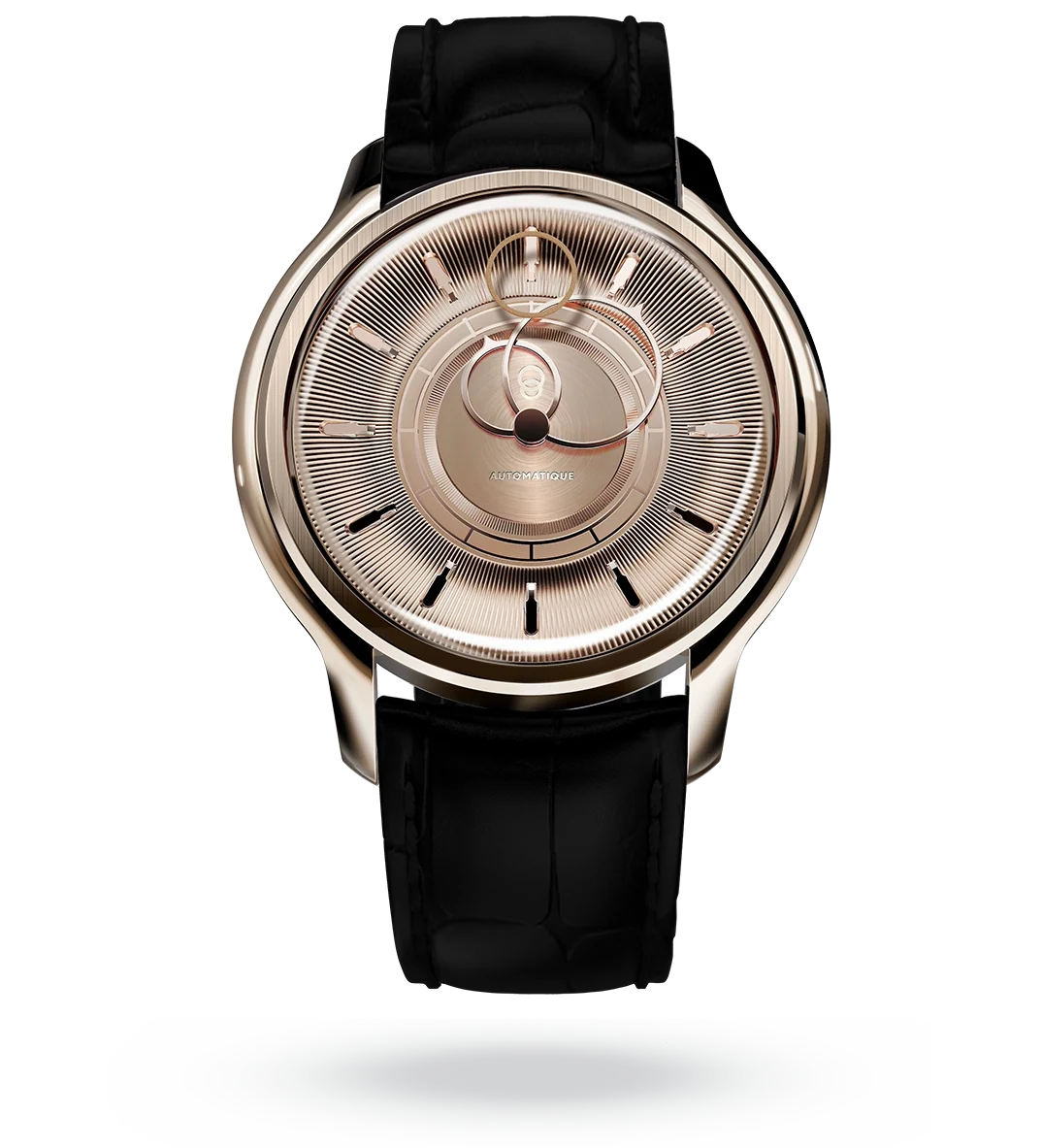 La Pièce n°2 - Rose Gold - Rose Gold Steel Strap