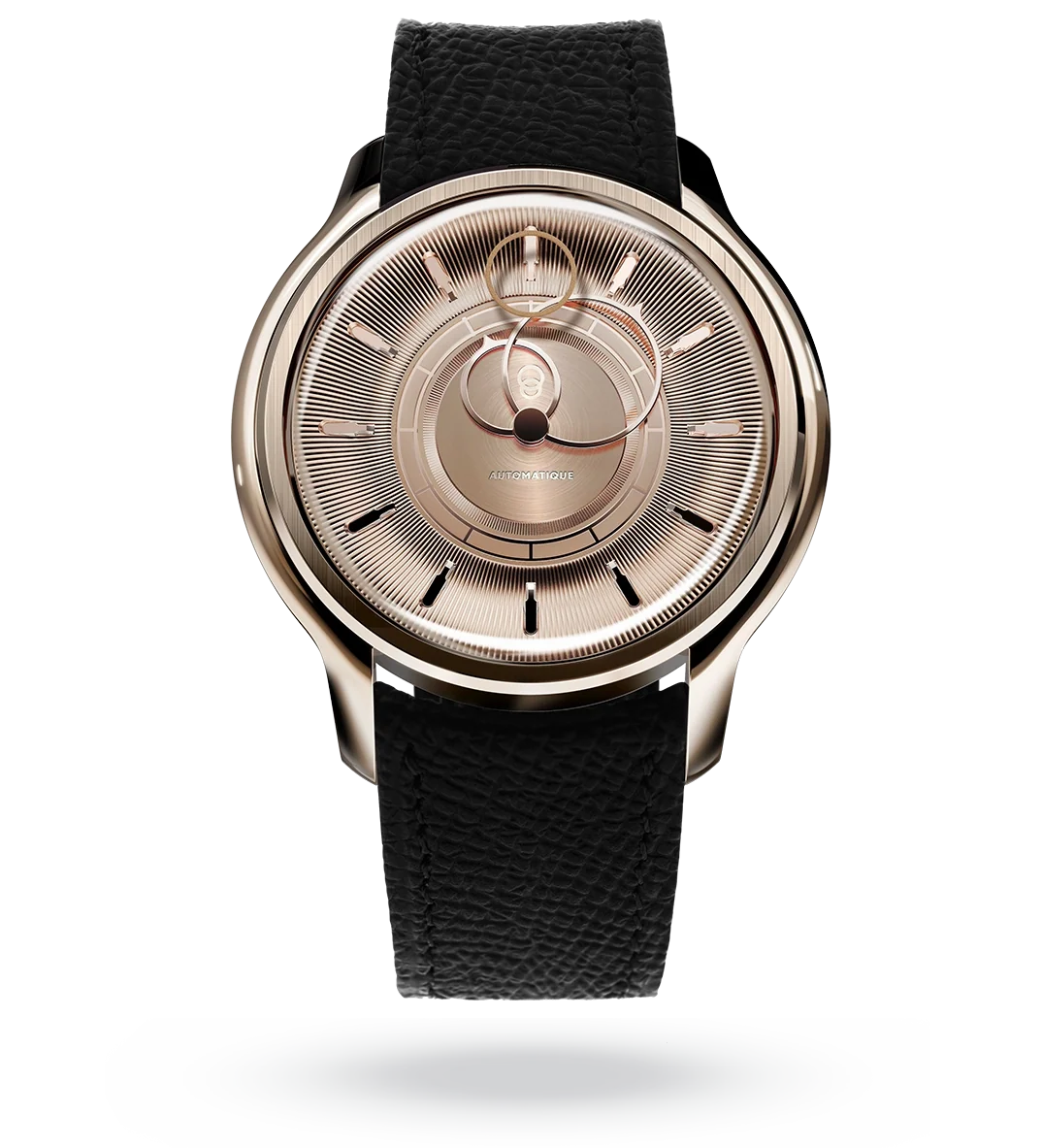 La Pièce n°2 - Rose Gold - Rose Gold Steel Strap