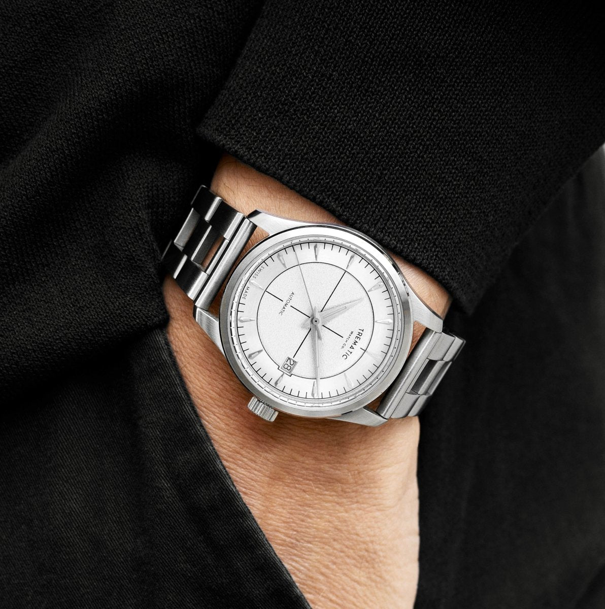 ZY6 avorio 38 mm bracelet by Forstner