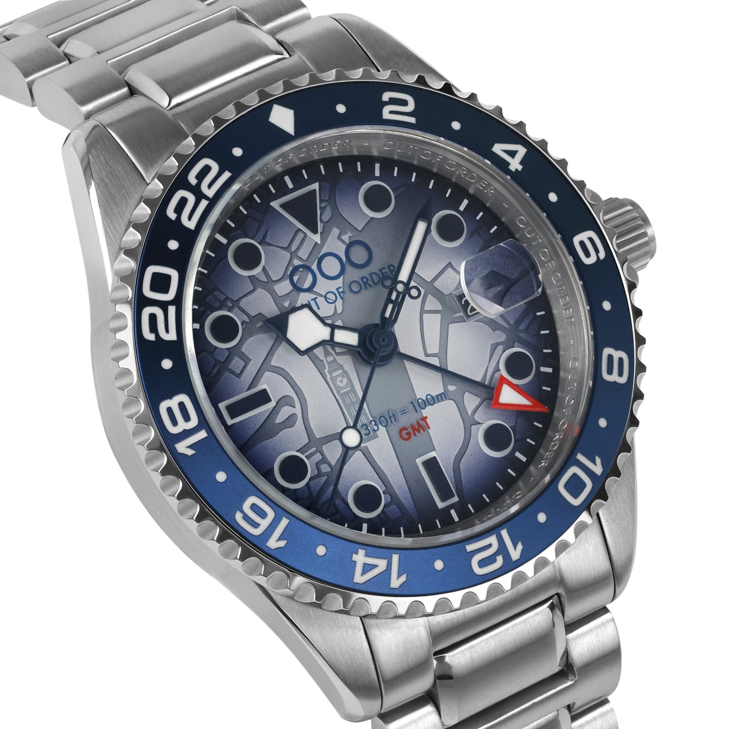 CASANOVA GMT | LONDON BIG BEN - ULTRA BRUSHED