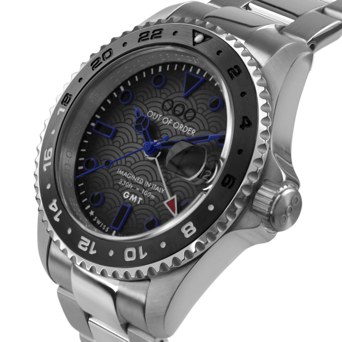 GMT TOKYO SHIBUYA ULTRA BRUSHED - SWISS MADE