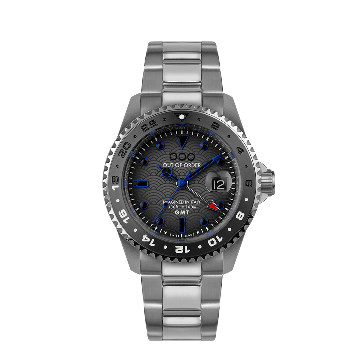 GMT TOKYO SHIBUYA ULTRA BRUSHED - SWISS MADE