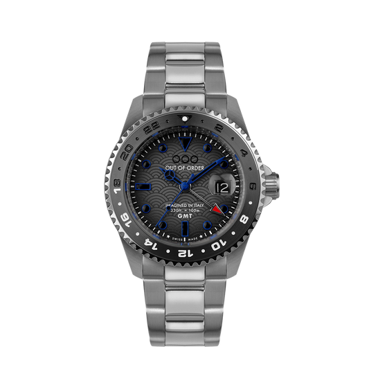GMT TOKYO SHIBUYA ULTRA BRUSHED - SWISS MADE