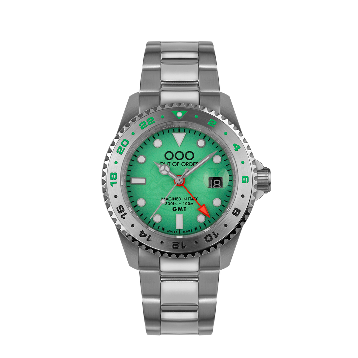 CASANOVA GMT | VENEZIA ULTRA BRUSHED - SWISS MADE