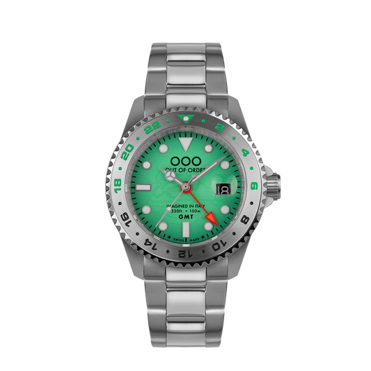 CASANOVA GMT | VENEZIA ULTRA BRUSHED - SWISS MADE