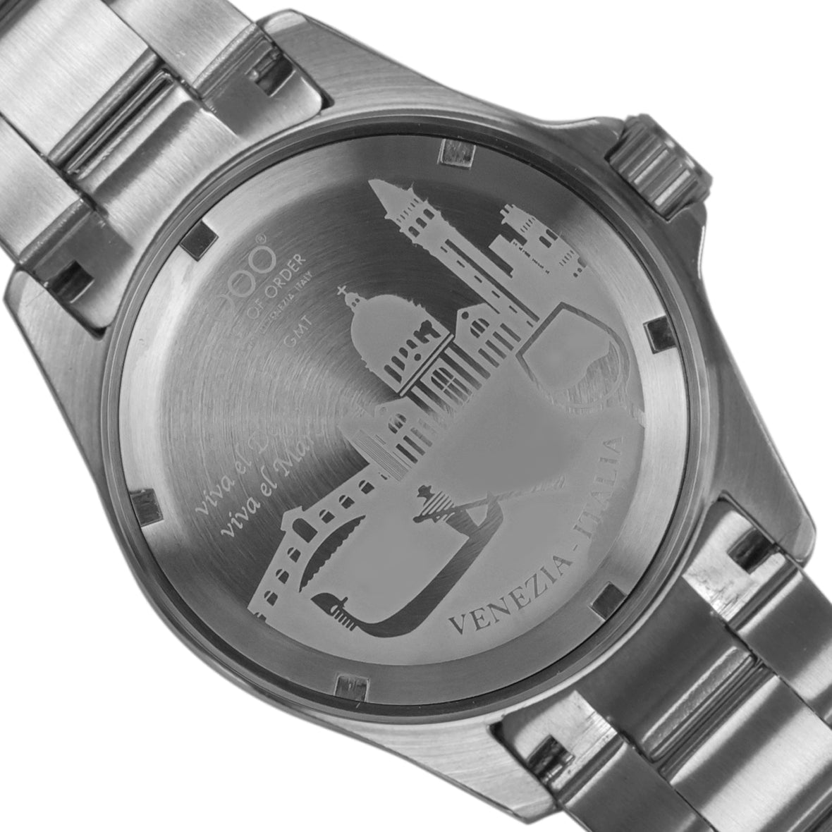 CASANOVA GMT | VENEZIA ULTRA BRUSHED - SWISS MADE