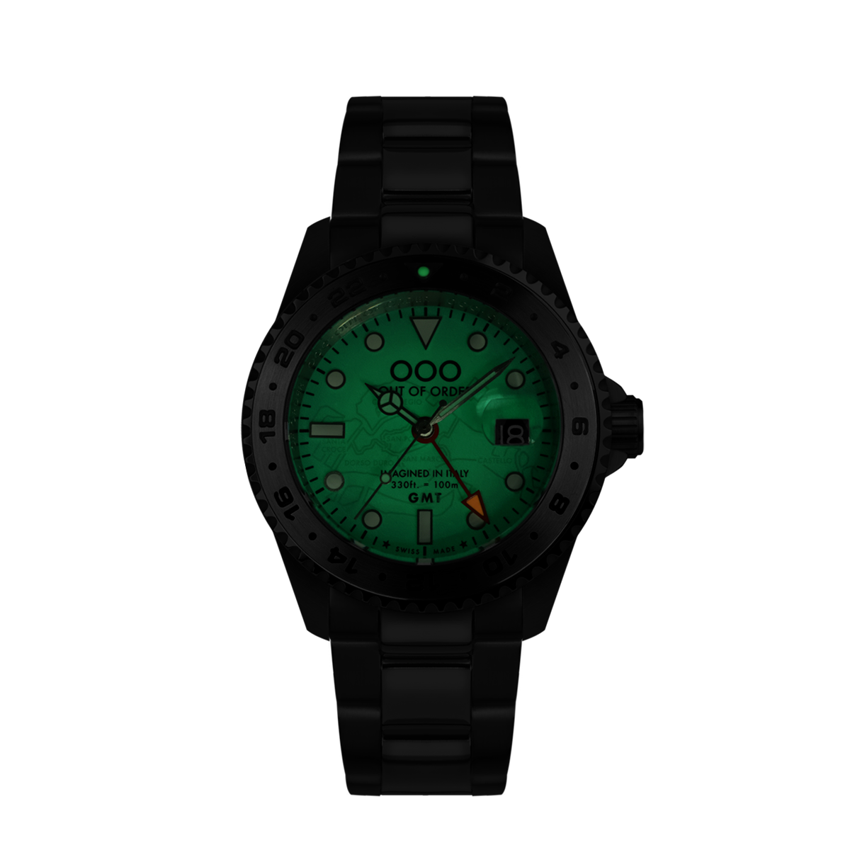 CASANOVA GMT | VENEZIA ULTRA BRUSHED - SWISS MADE