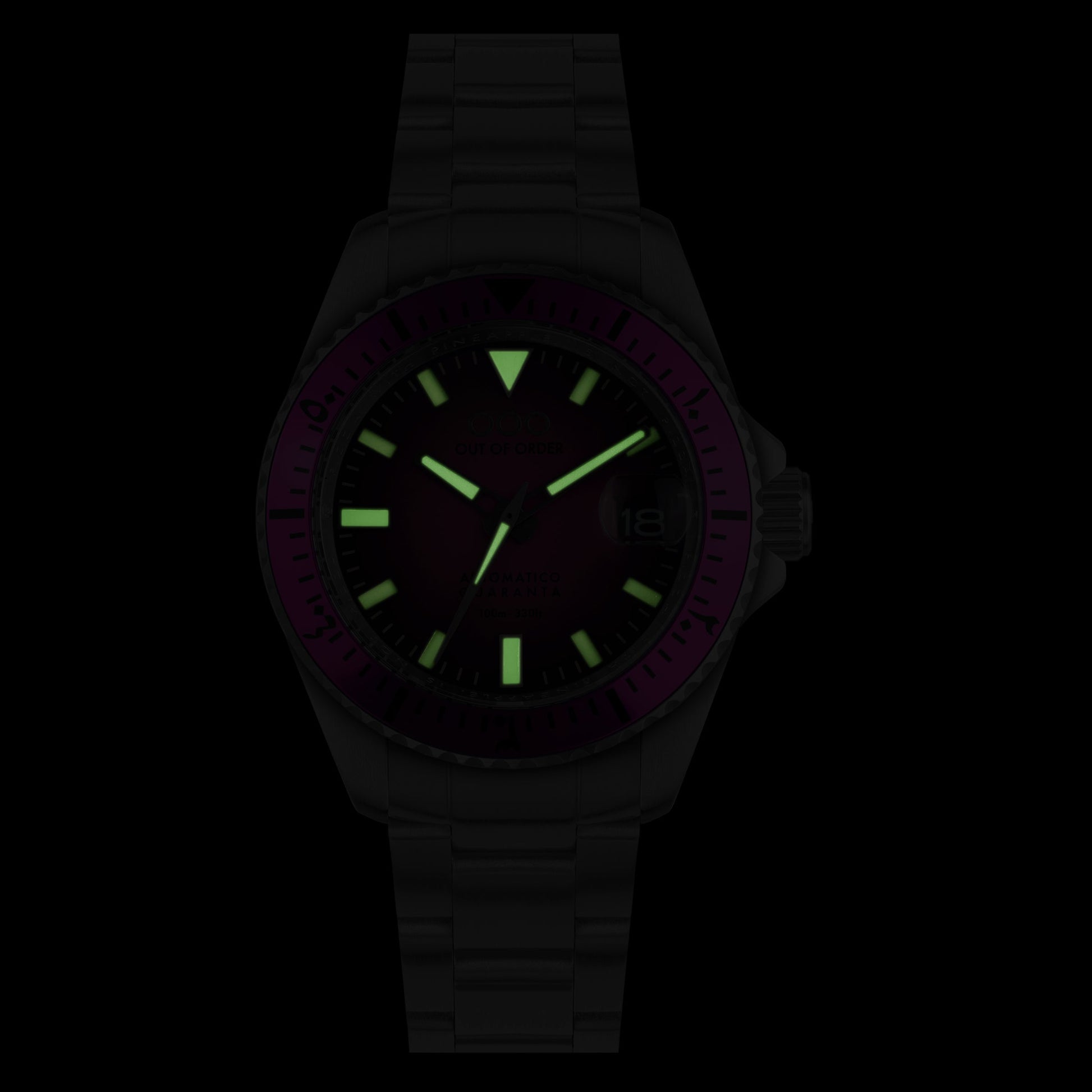 MAGENTA AUTOMATICO QUARANTA - ULTRA DISTRESSED