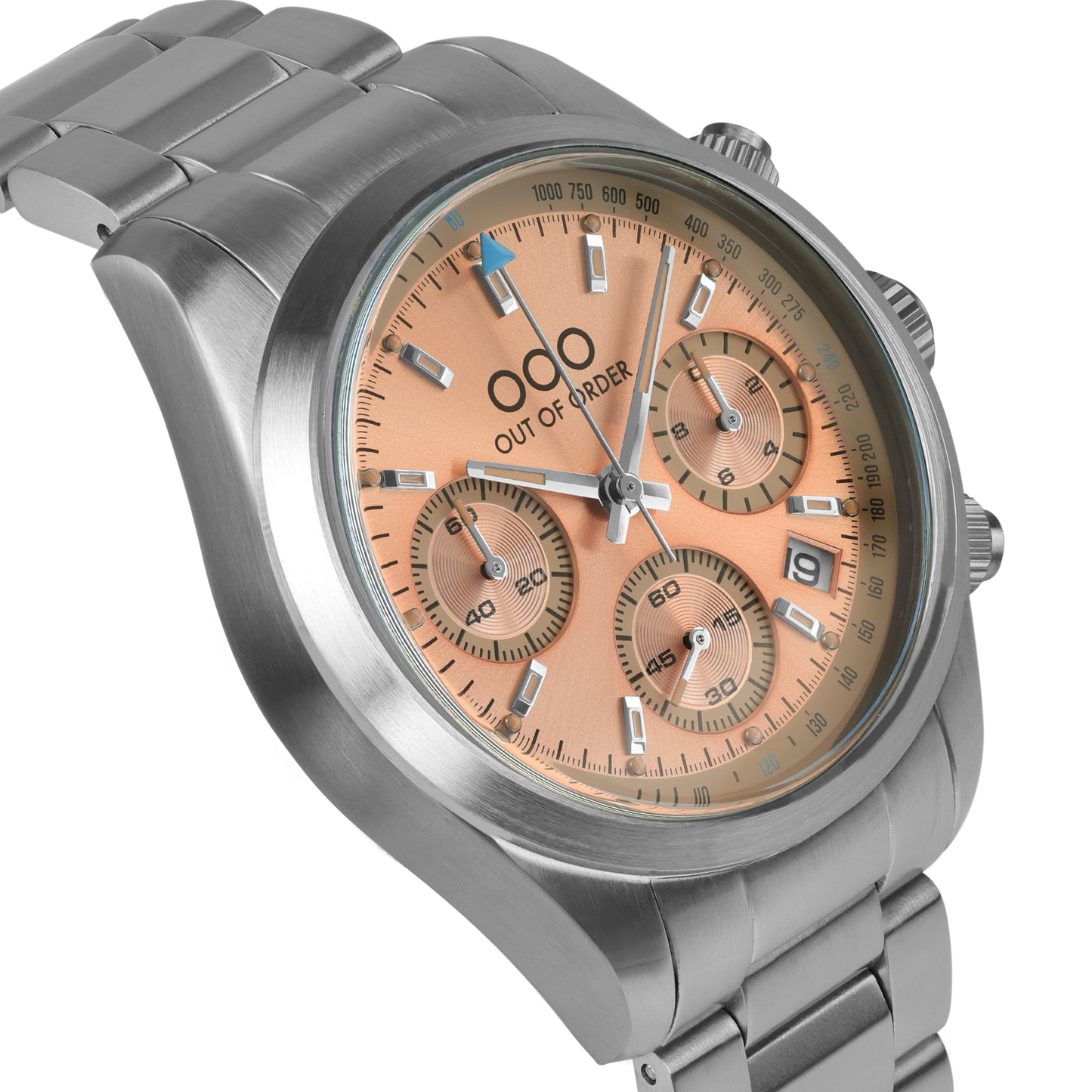 PEACH SPORTY CRONOGRAFO - STAINLESS STEEL ULTRA BRUSHED