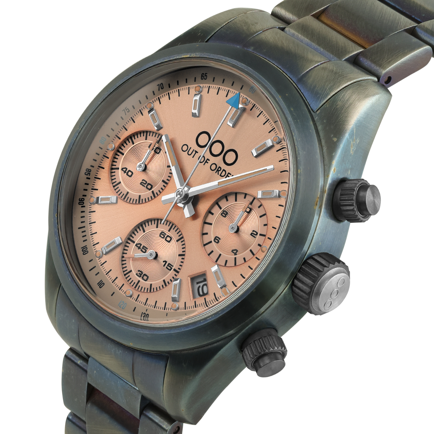 PEACH SPORTY CRONOGRAFO - STAINLESS STEEL