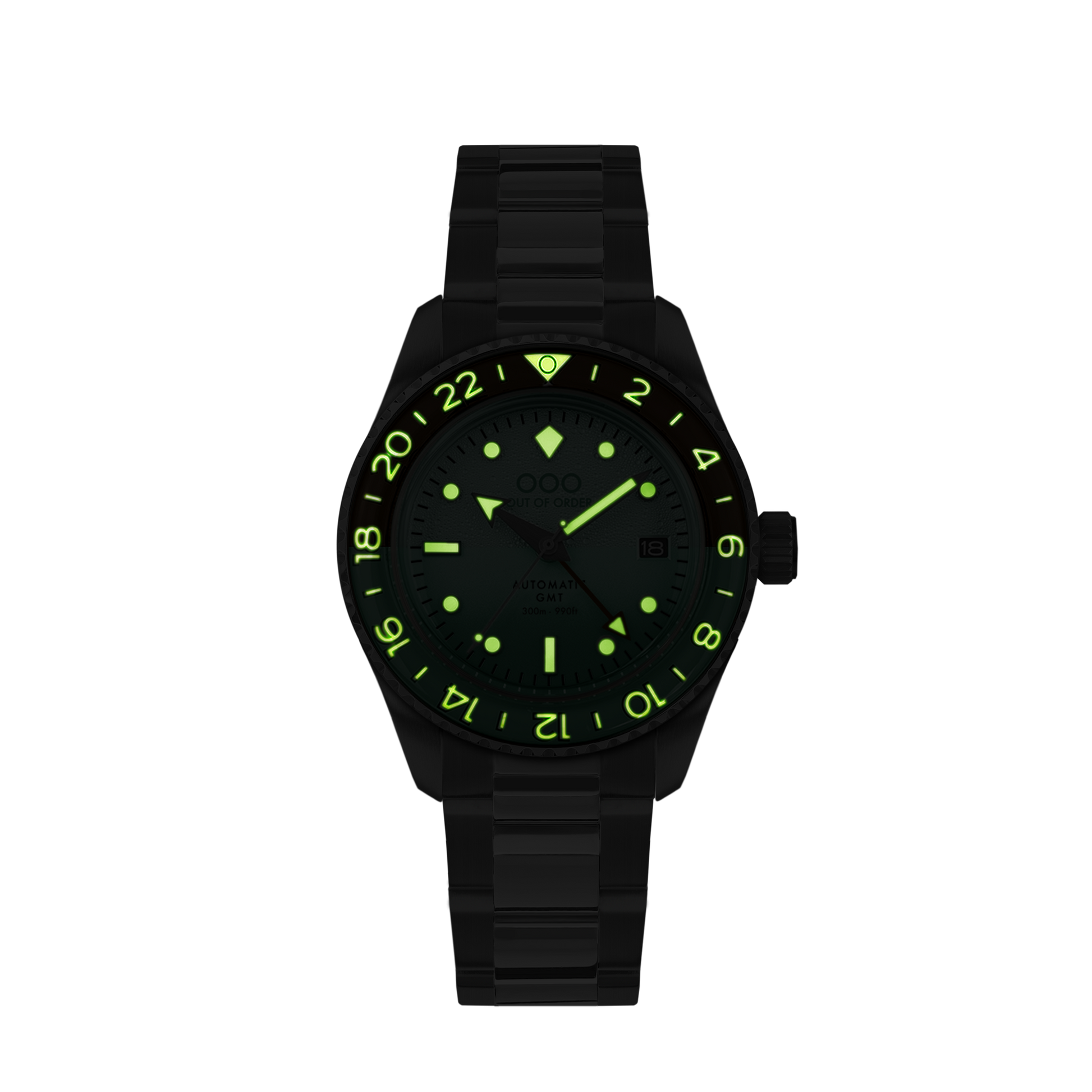AFTER 8 AUTOMATIC GMT - ULTRA BRUSHED