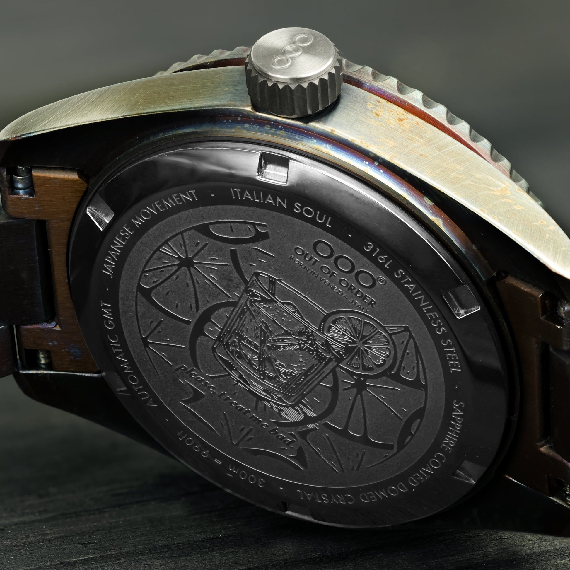 NEGRONI AUTOMATIC GMT - ULTRA DISTRESSED
