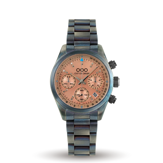 PEACH SPORTY CRONOGRAFO - STAINLESS STEEL