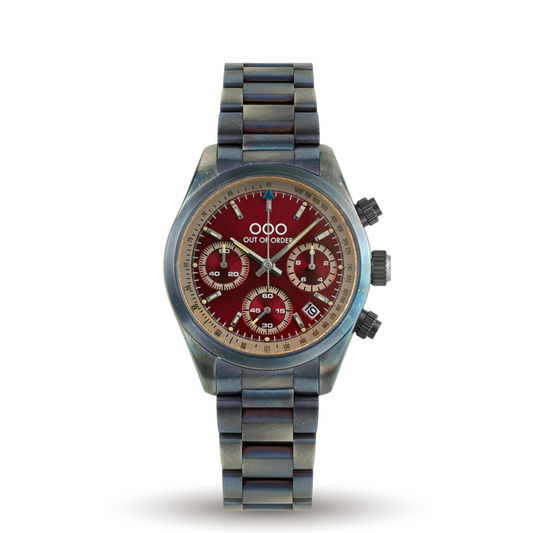 RED SPORTY CRONOGRAFO - STAINLESS STEEL