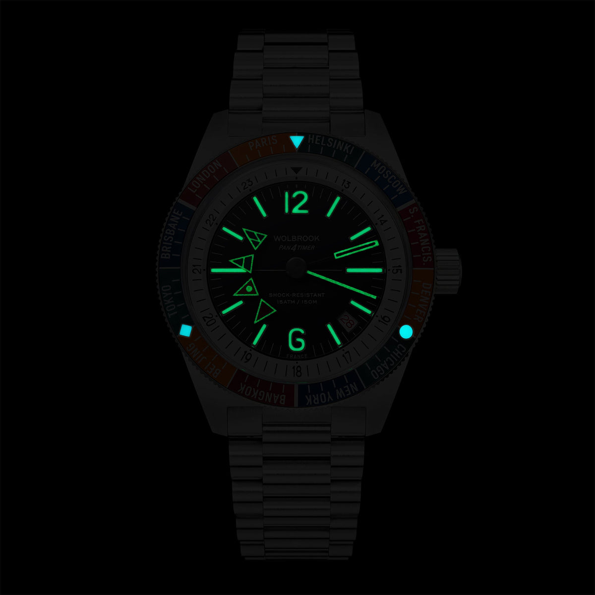 Pan4Timer Automatic - Camel Rally Leather Strap