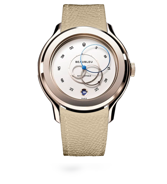 Ecce Lys - Leather strap - Grained Cream