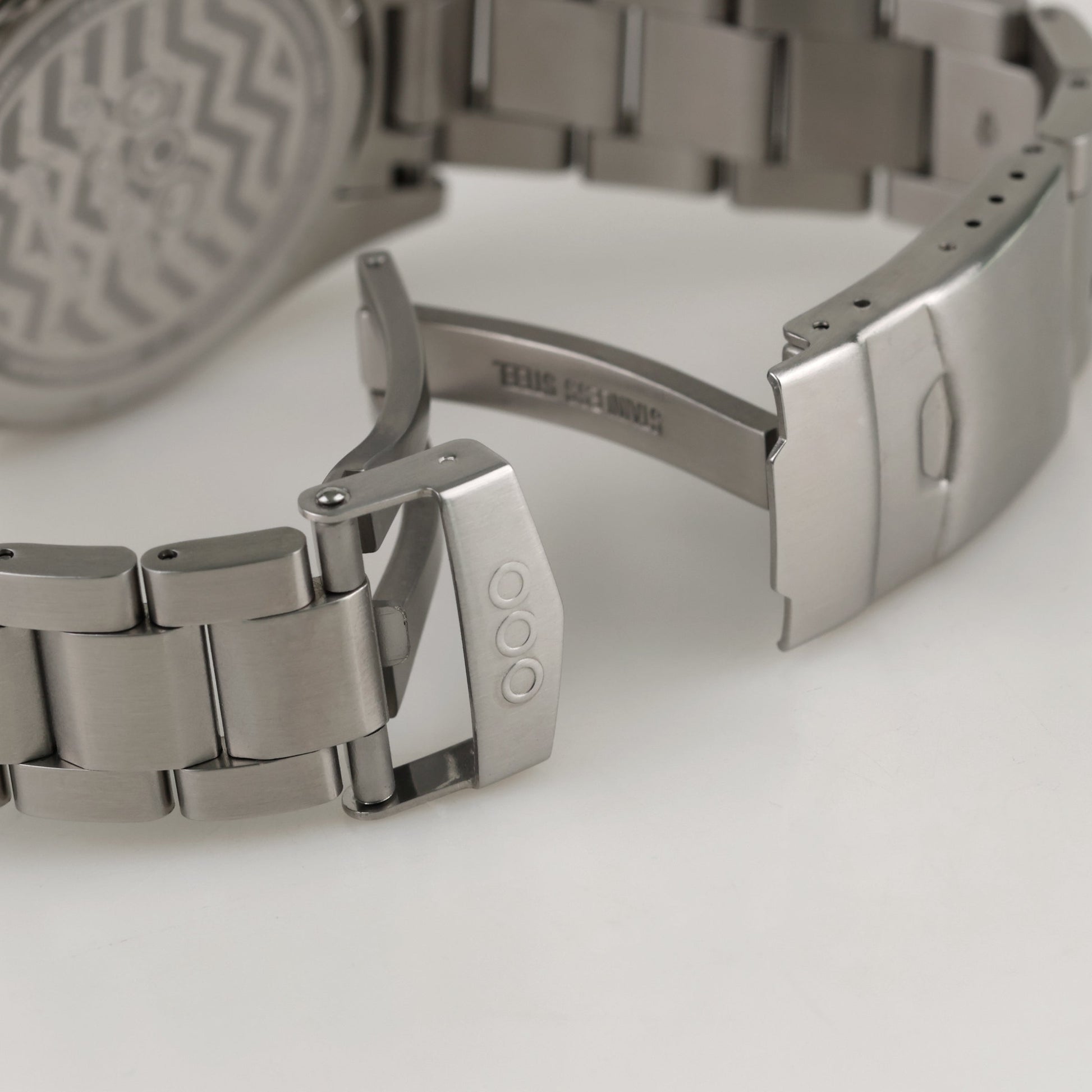 PEACH SPORTY CRONOGRAFO - STAINLESS STEEL ULTRA BRUSHED