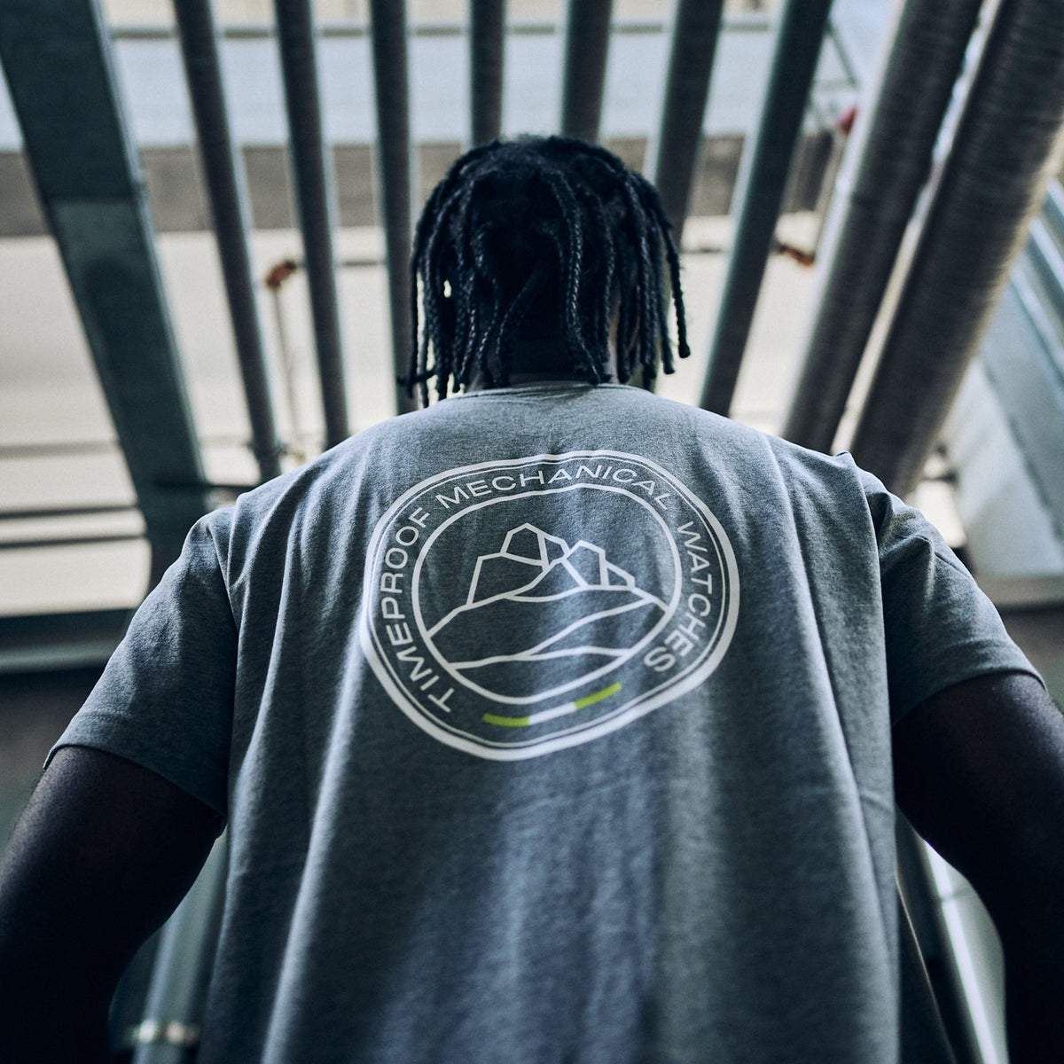 T-shirt Grigio Medio - M
