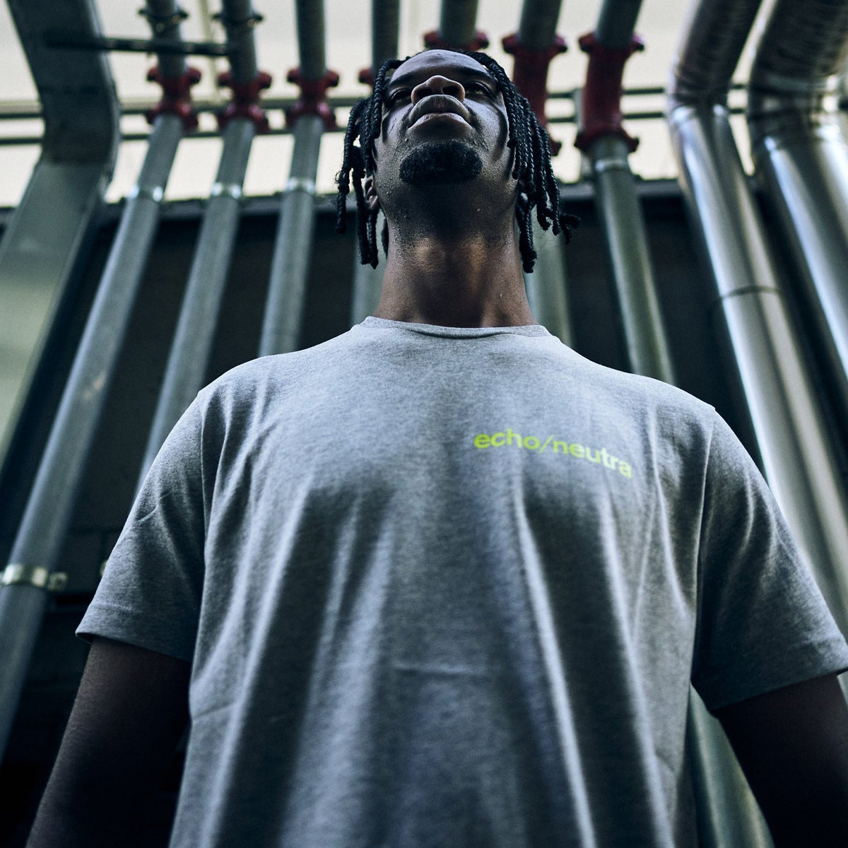 T-shirt Grigio Medio - M